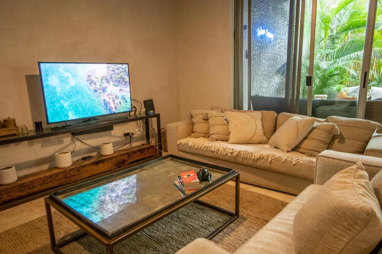 Ideal 4 Groups Aldeazama 2Br 10Pax Apt Papaya Playa トゥルム エクステリア 写真