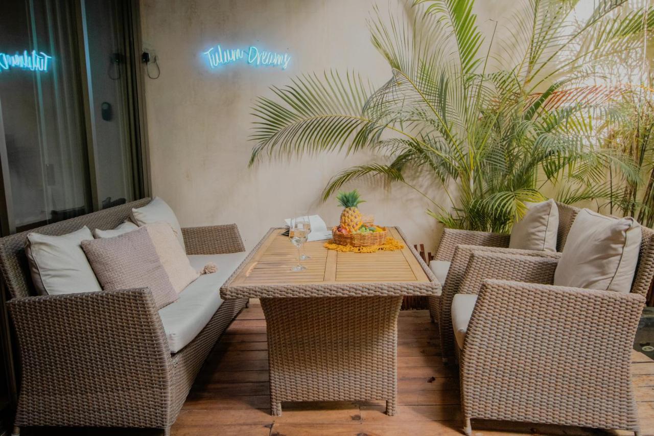 Ideal 4 Groups Aldeazama 2Br 10Pax Apt Papaya Playa トゥルム エクステリア 写真