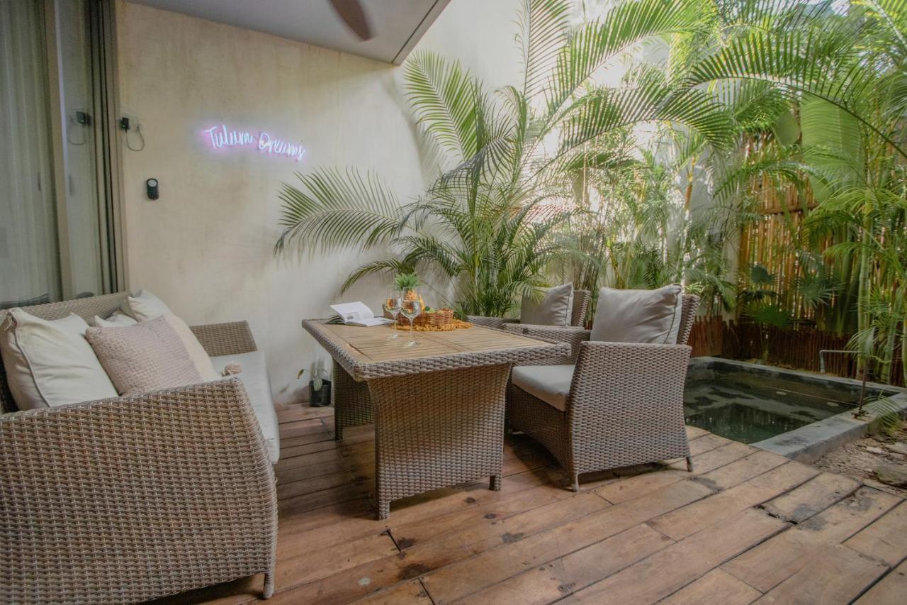 Ideal 4 Groups Aldeazama 2Br 10Pax Apt Papaya Playa トゥルム エクステリア 写真